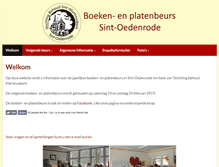 Tablet Screenshot of boeken-en-platenbeurs.nl